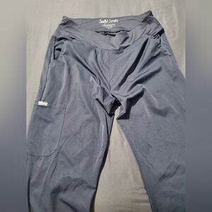 Soulful Scrubs, Pewter Gray Pants, Size M, Items E12